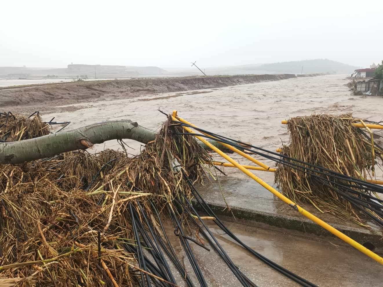 Λάρισα: Εικόνες βιβλικής καταστροφής στο χωριό Νέα Λεύκη