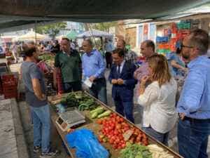 Την πόλη της Ξάνθης επισκέφθηκε ο Βουλευτής ΝΔ Λάρισας Χρήστος Καπετάνος