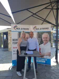 Μεγάλη προσέλευση δημοτών στην προεκλογική συγκέντρωση του Δημάρχου Τεμπών Γεωργίου Μανώλη στα Παράλια