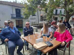 Συγκινητική και θερμή η υποδοχή του Δημάρχου Τεμπών κ. Γεωργίου Μανώλη στη Καλλιπεύκη!