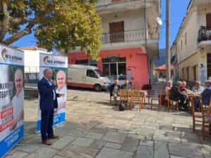 Συγκινητική και θερμή η υποδοχή του Δημάρχου Τεμπών κ. Γεωργίου Μανώλη στη Καλλιπεύκη!