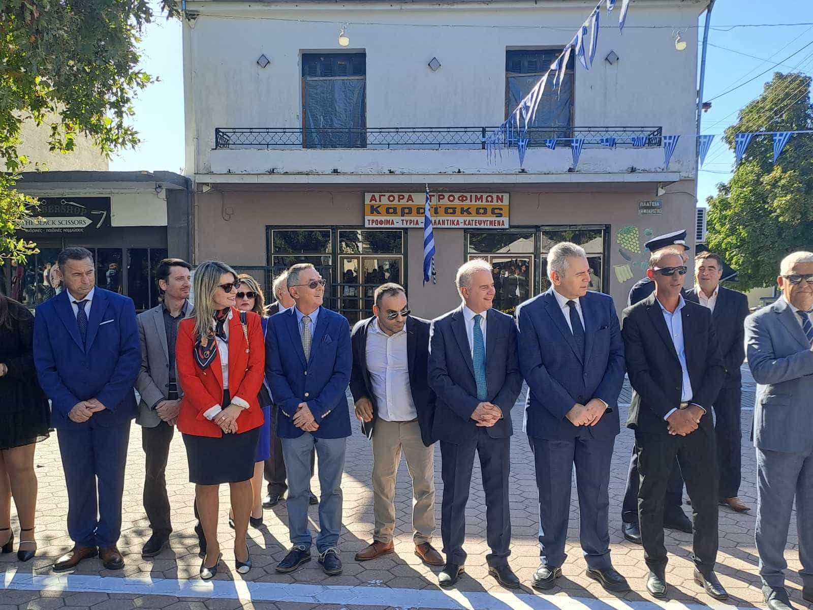 Στους Γόννους ο Δήμαρχος Τεμπών Γεώργιος Μανώλης για την Εθνική Επέτειο της 28ης Οκτωβρίου 1940