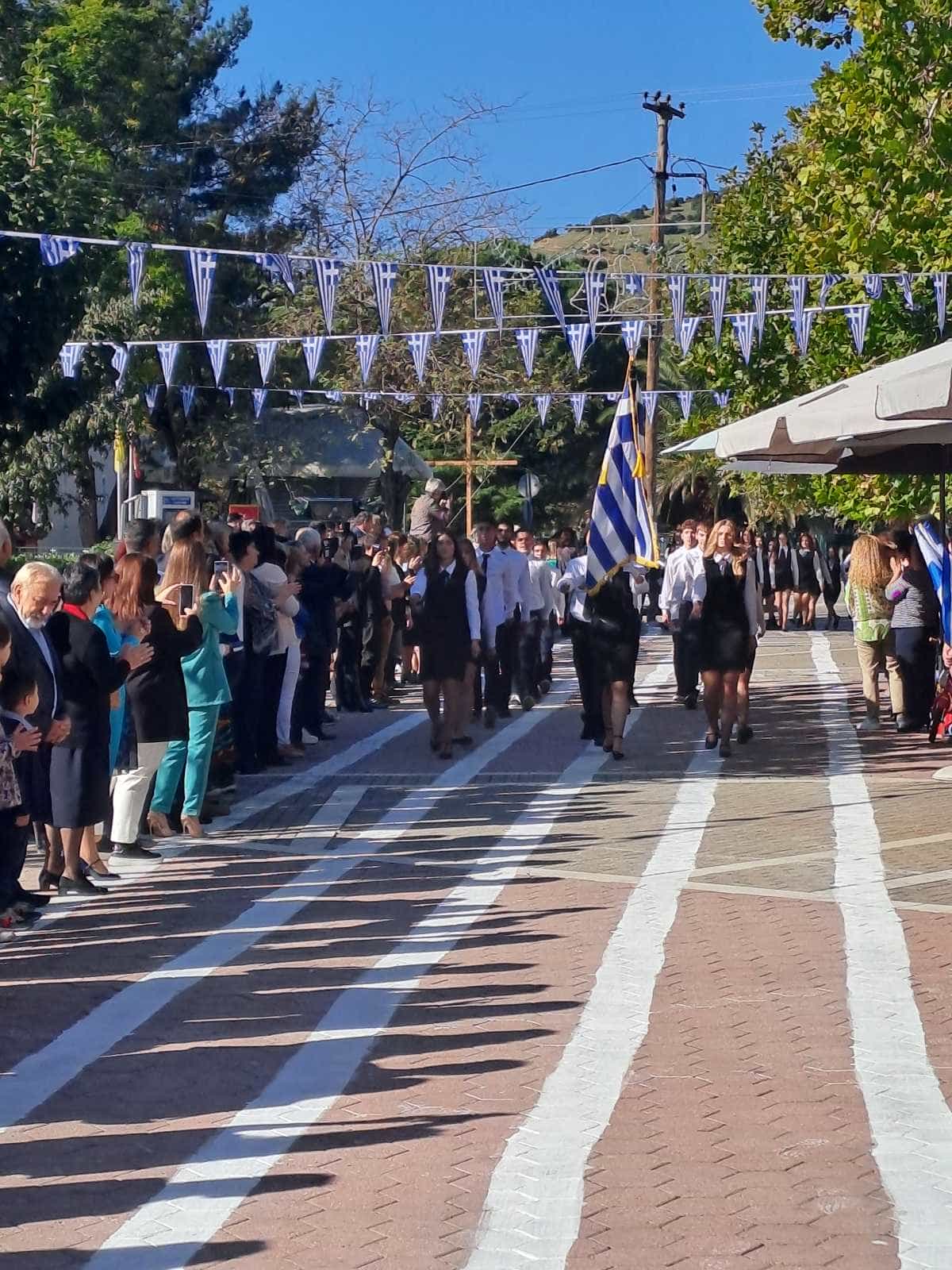 Στους Γόννους ο Δήμαρχος Τεμπών Γεώργιος Μανώλης για την Εθνική Επέτειο της 28ης Οκτωβρίου 1940