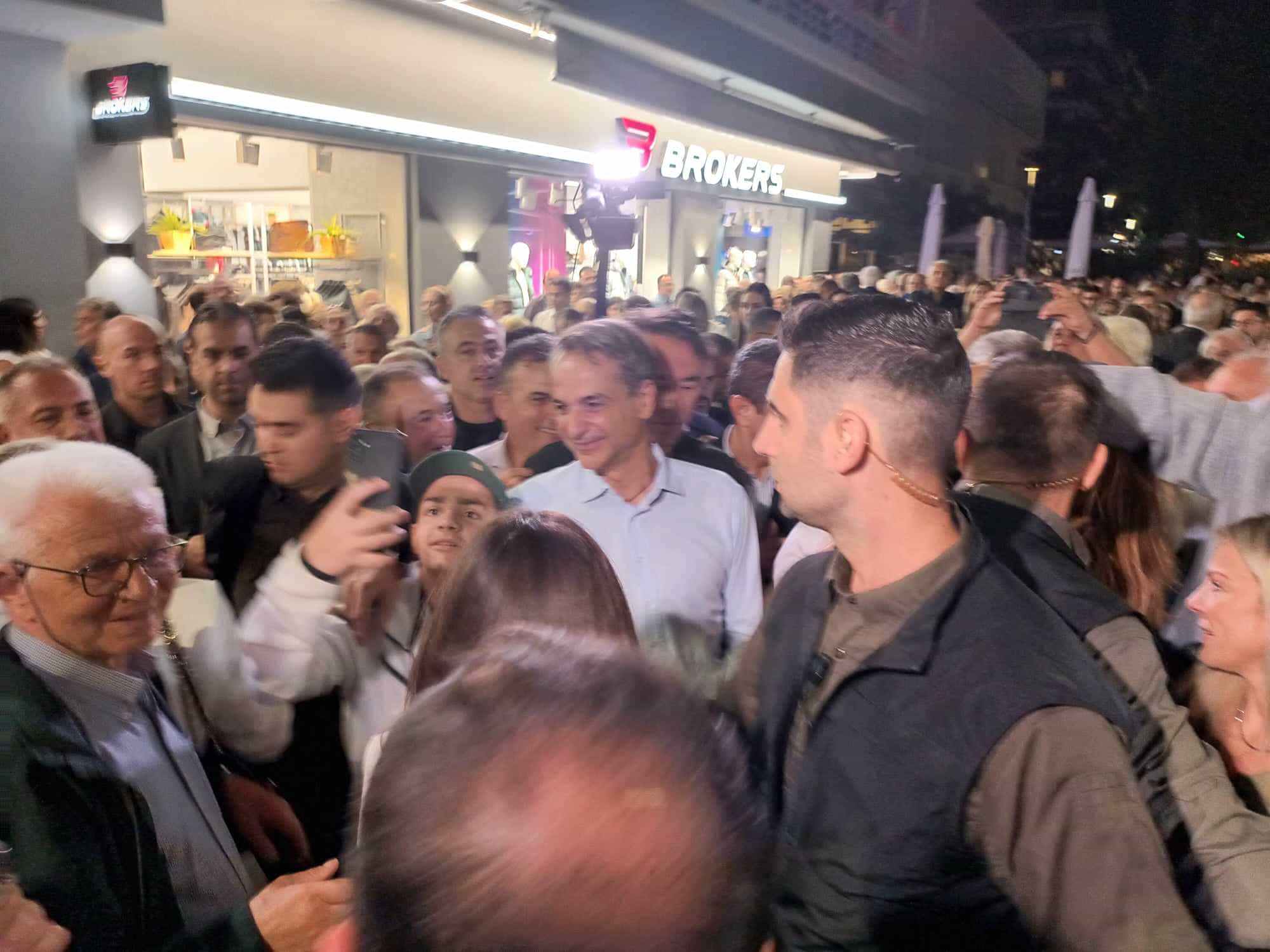 Μητσοτάκης από Λάρισα: Στηρίζω χωρίς κανέναν αστερίσκο την υποψηφιότητα του Κώστα Αγοραστού