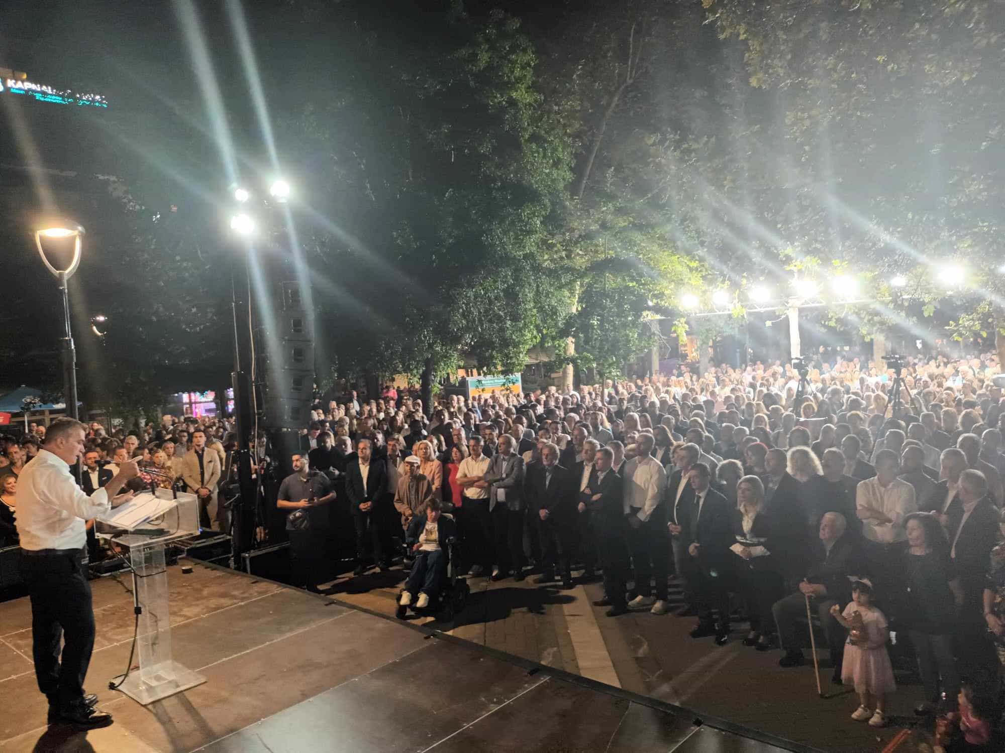 Θανάσης Μαμάκος: Μεγάλη συσπείρωση πολιτών στην κεντρική ομιλία του λίγα 24ωρα πριν το άνοιγμα της κάλπης