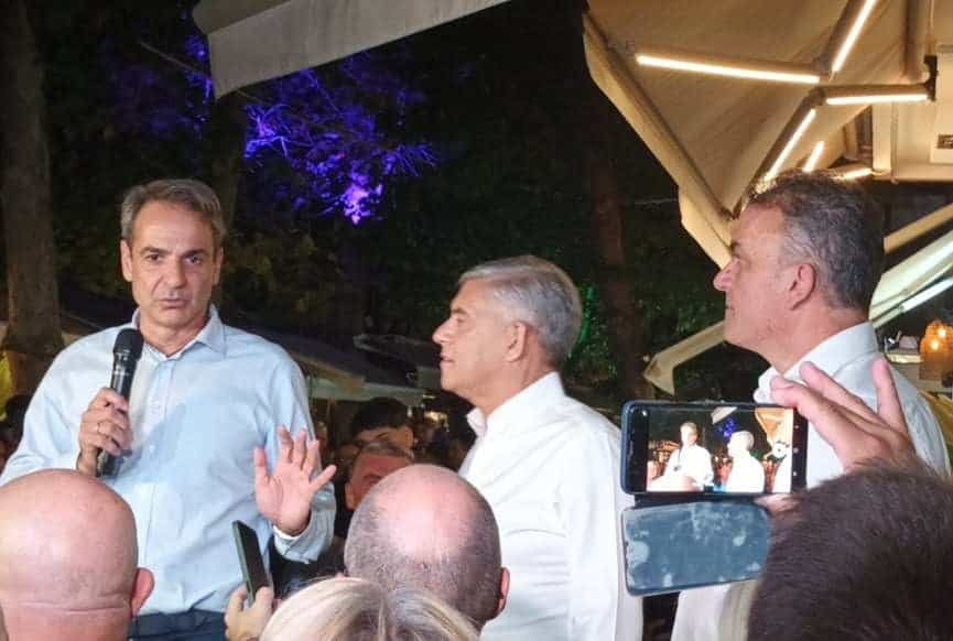 Μητσοτάκης από Λάρισα: Στηρίζω χωρίς κανέναν αστερίσκο την υποψηφιότητα του Κώστα Αγοραστού