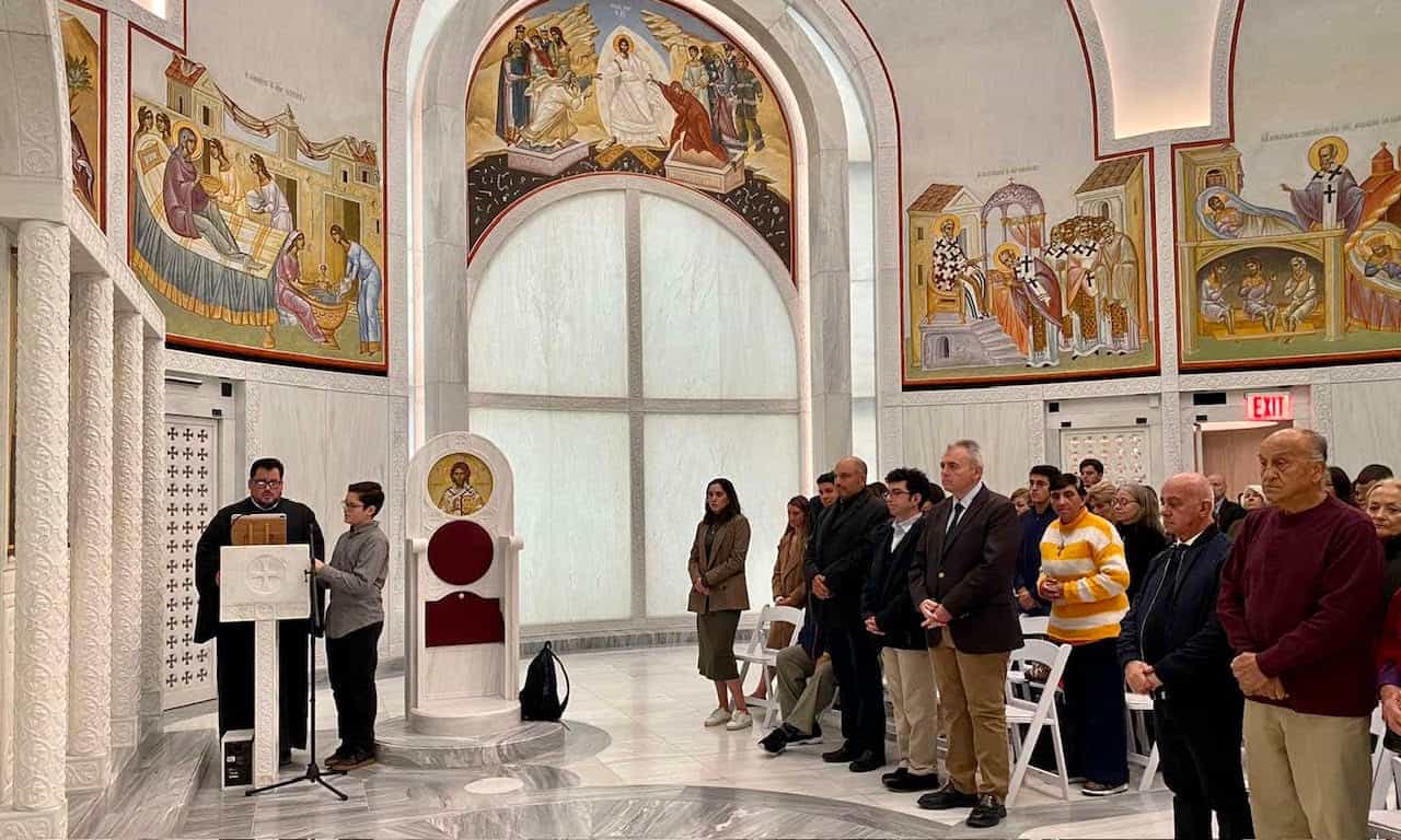 Μ .Χαρακόπουλος στη Ν. Υόρκη
