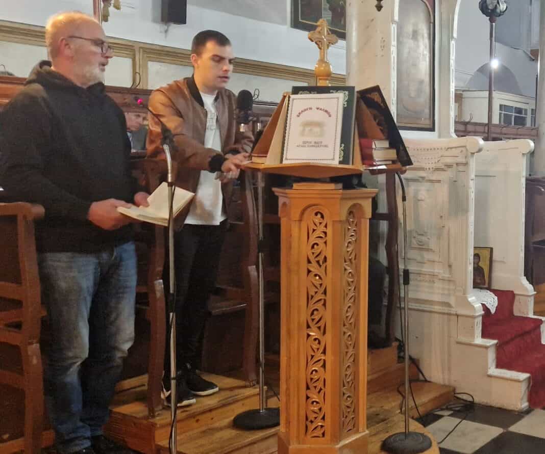 Πανηγυρικός Εσπερινός στον Ιερό Ναό Αγίου Γεωργίου Αμπελακίων