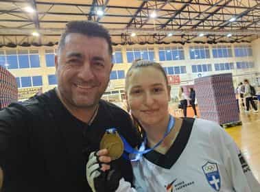 Πρωταθλήτρια Ελλάδος η Μαστοροδήμου Παναγιώτα, αθλήτρια του συλλόγου Ταεκβοντό 