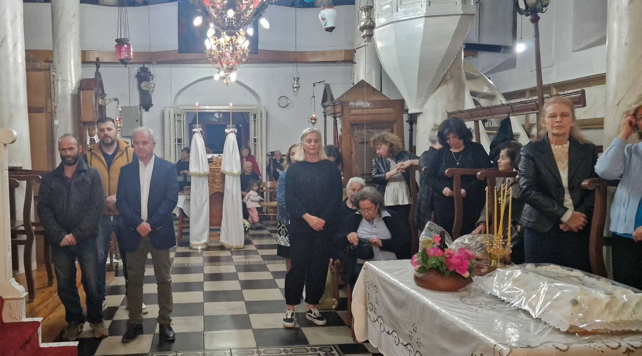 Πανηγυρικός Εσπερινός στον Ιερό Ναό Αγίου Γεωργίου Αμπελακίων