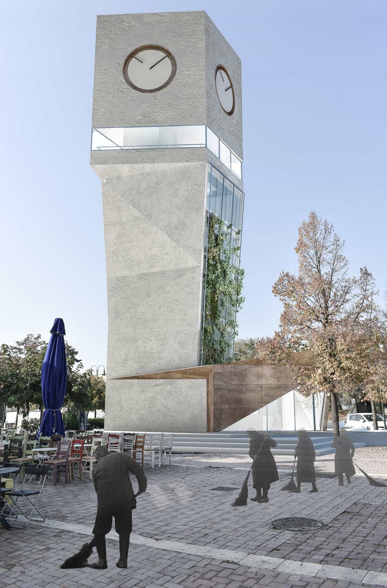 Σημαντική διάκριση Λαρισαϊκού Αρχιτεκτονικού Γραφείου σε Πανελλήνιο Αρχιτεκτονικό Διαγωνισμό για το Νέο Ρολόι της Λάρισας