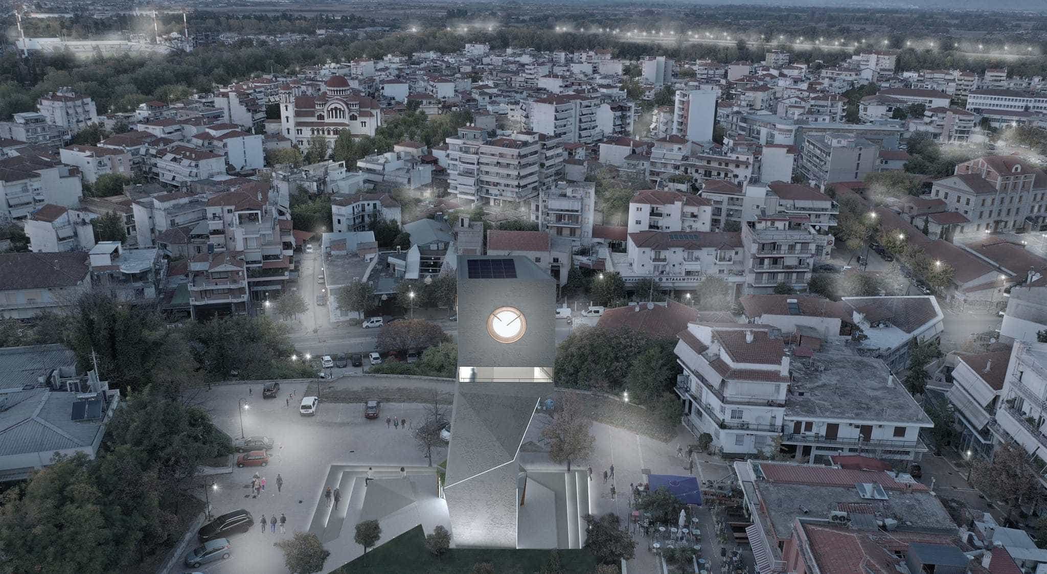 Σημαντική διάκριση Λαρισαϊκού Αρχιτεκτονικού Γραφείου σε Πανελλήνιο Αρχιτεκτονικό Διαγωνισμό για το Νέο Ρολόι της Λάρισας