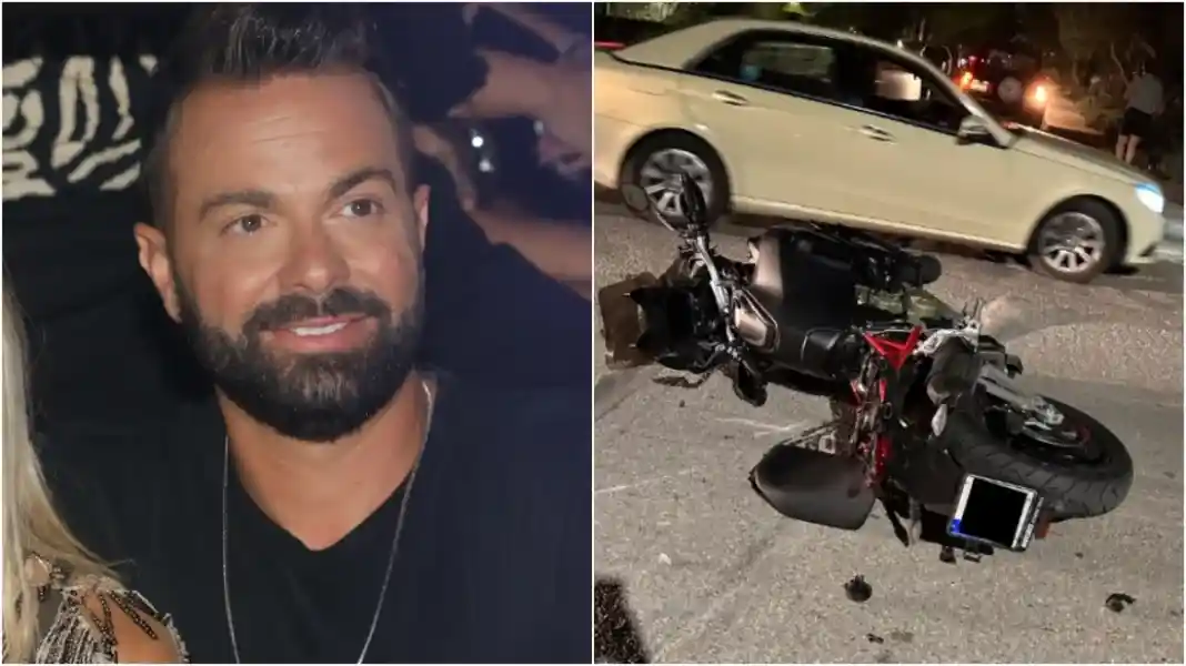 Ηλίας Βρεττός: Τροχαίο στη Γλυφάδα