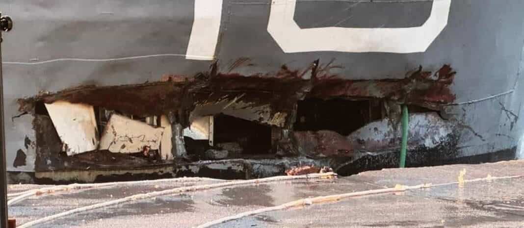 κίνδυνος να βυθιστεί μέσα στο λιμάνι το ιστορικό Α/Τ «Βέλος»