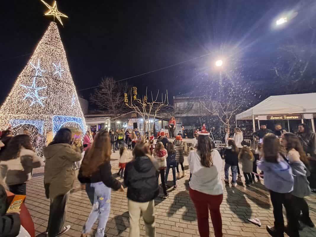 Σε εορταστικούς ρυθμούς συνεχίζει να κινείται ο Δήμος Τεμπών
