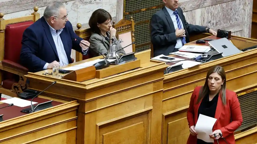 Λαμπρούλης σε Κωνσταντοπούλου: «Μαζευτείτε, σας το λέω λαϊκά»