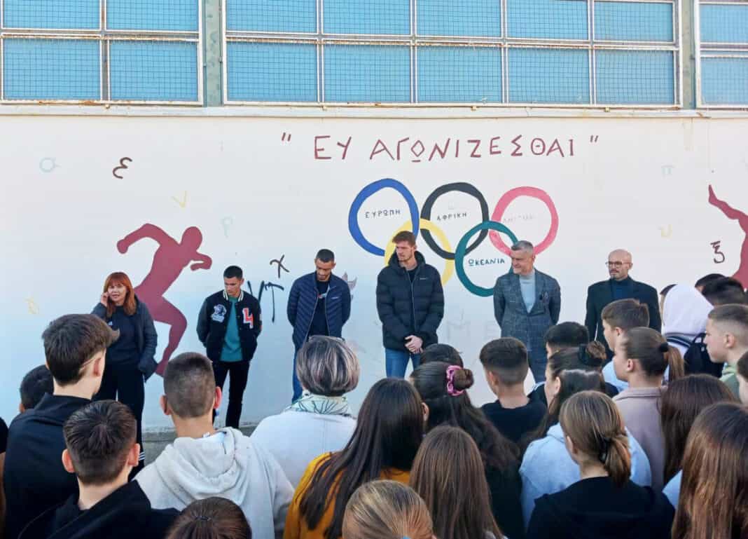 Η ΠΑΕ ΑΕΛ στο Γυμνάσιο Φαλάνης στο πλαίσιο του προγράμματος «Fair Play σε όλα τα επίπεδα της ζωής»