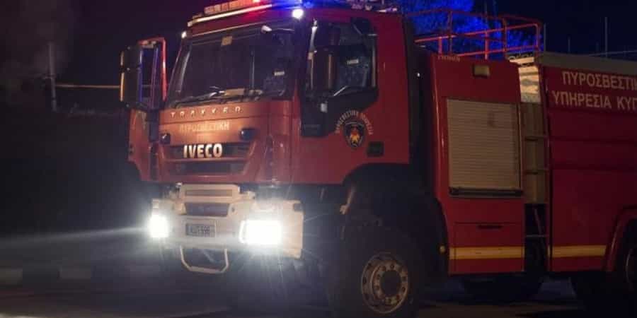 απανθρακώθηκε οδηγός αυτοκινήτου στον αλμυρο