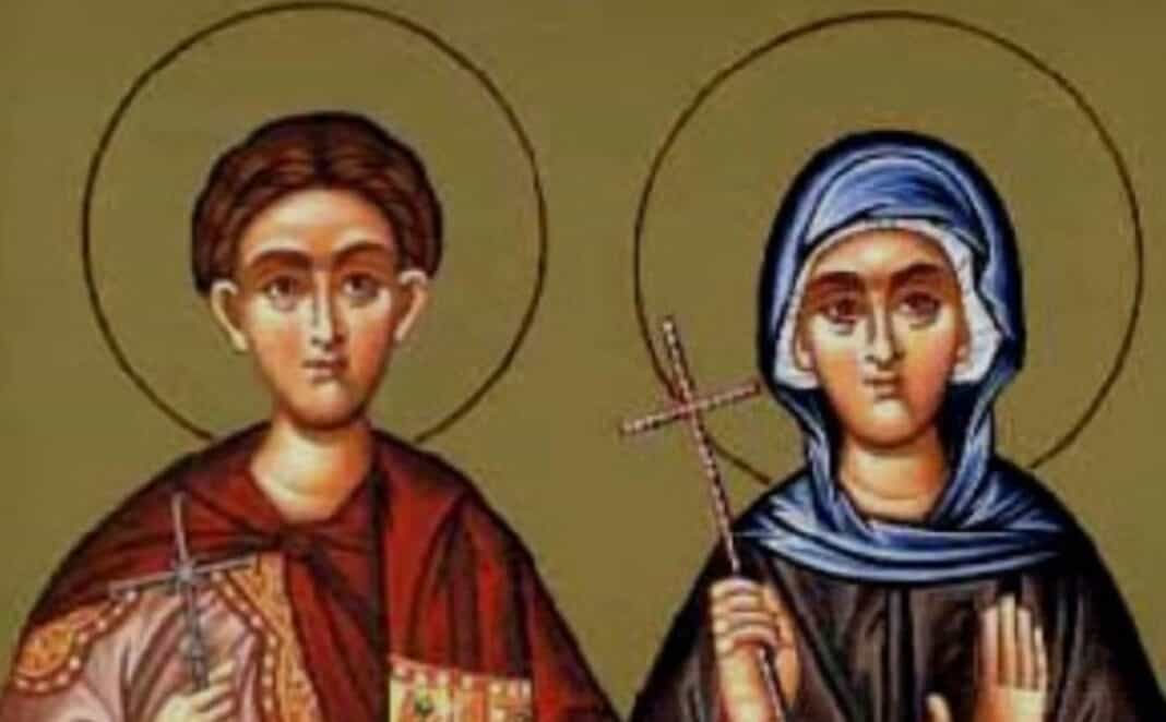 vonifatios Άγιοι Βονιφάτιος και Αγλαΐα η Ρωμαία