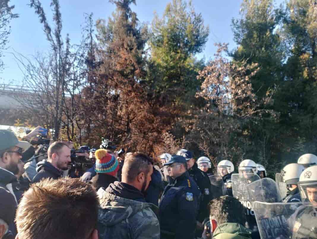 Νέος αποκλεισμός της εθνικής οδού για δεύτερη φορά στο ύψος του Πλατυκάμπου