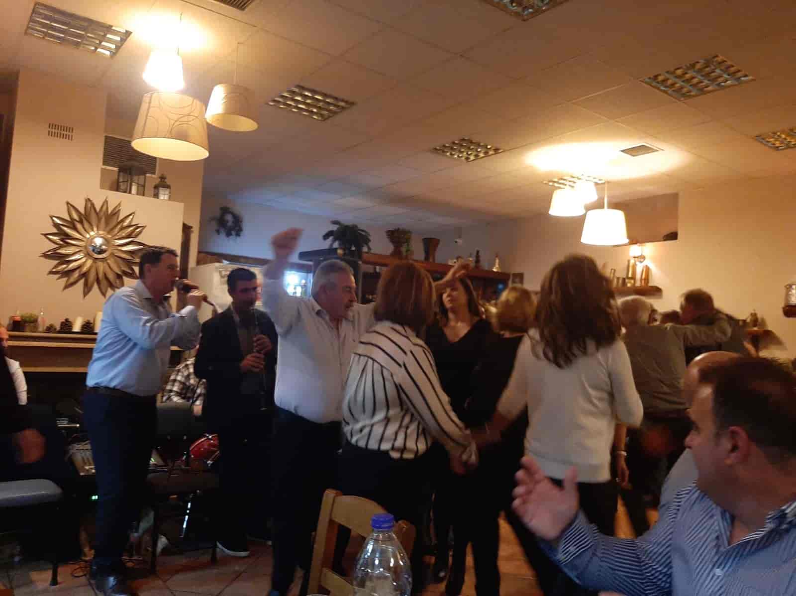 Στις εκδηλώσεις κοπής Πρωτοχρωνιάτικης πίτας των τοπικών φορέων του Δήμου Τεμπών ο Δήμαρχος Τεμπών Γεώργιος Μανώλης