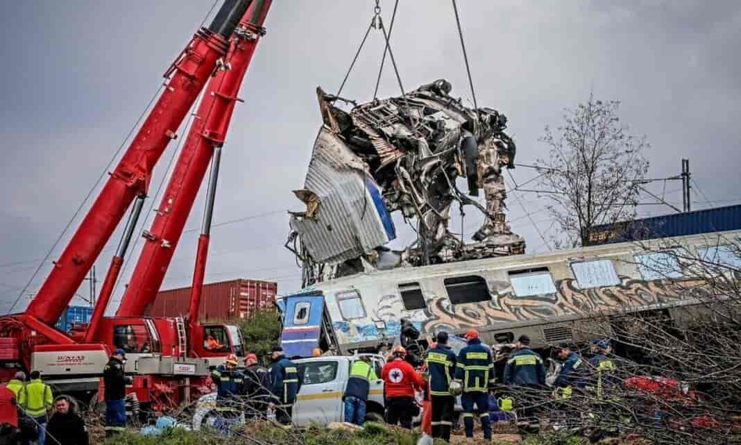 Συγκρουση τρένων στα Τέμπη