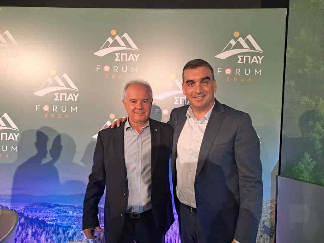 Ο Δήμαρχος Τεμπών Γ. Μανώλης στο 3ο Forum του ΣΠΑΥ