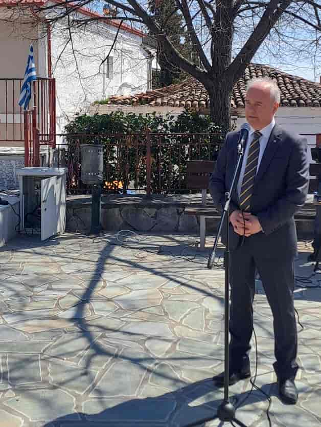 Τη μνήμη του Μαρίνου Αντύπα τίμησε ο Δήμος Τεμπών