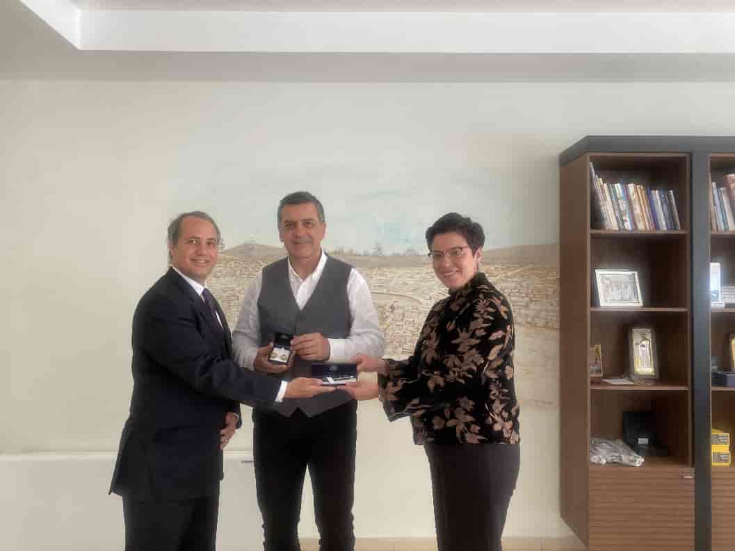 Με τον Πρόξενο των Ηνωμένων Πολιτειών Αμερικής  στη Θεσσαλονίκη συναντήθηκε ο Περιφερειάρχης κ. Δημήτρης Κουρέτας.