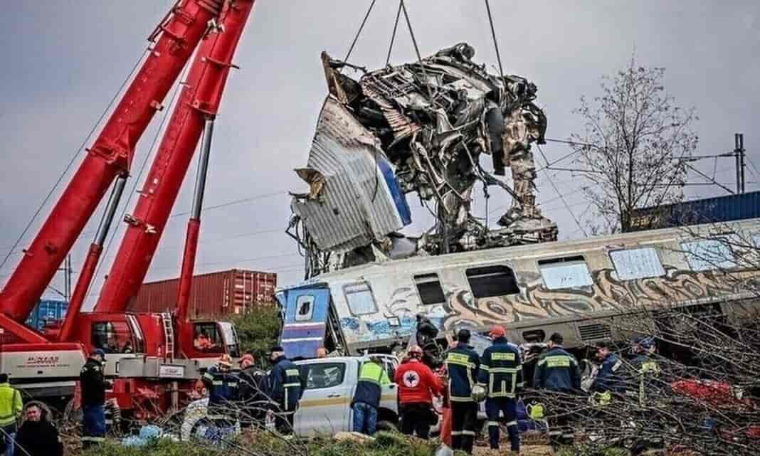 Συγκρουση τρένων στα Τέμπη