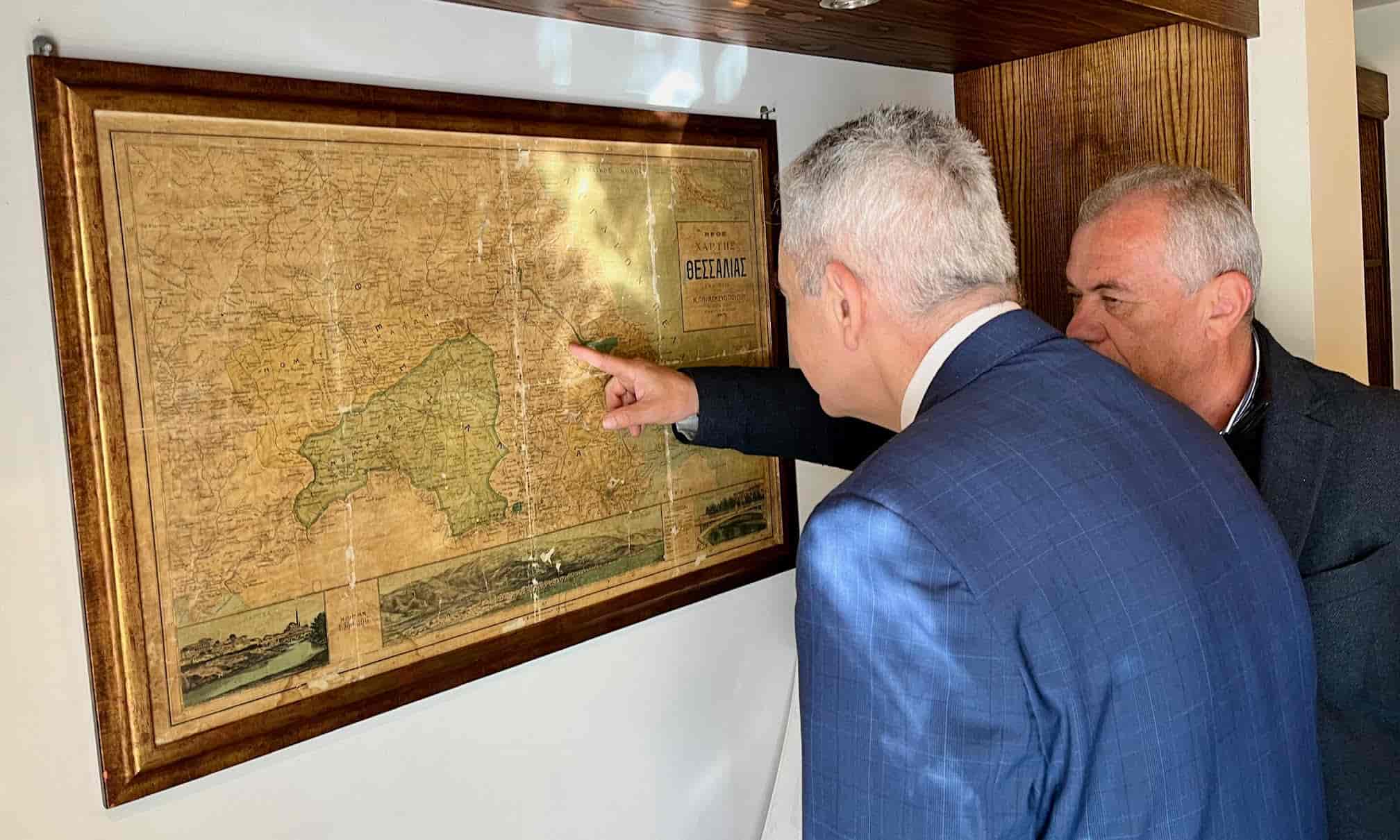 	Μ. Χαρακόπουλος στο Ομόλιο: Μάθημα πατριδογνωσίας η επίσκεψη στο Λαογραφικό - Γεωργικό Εκθετήριο