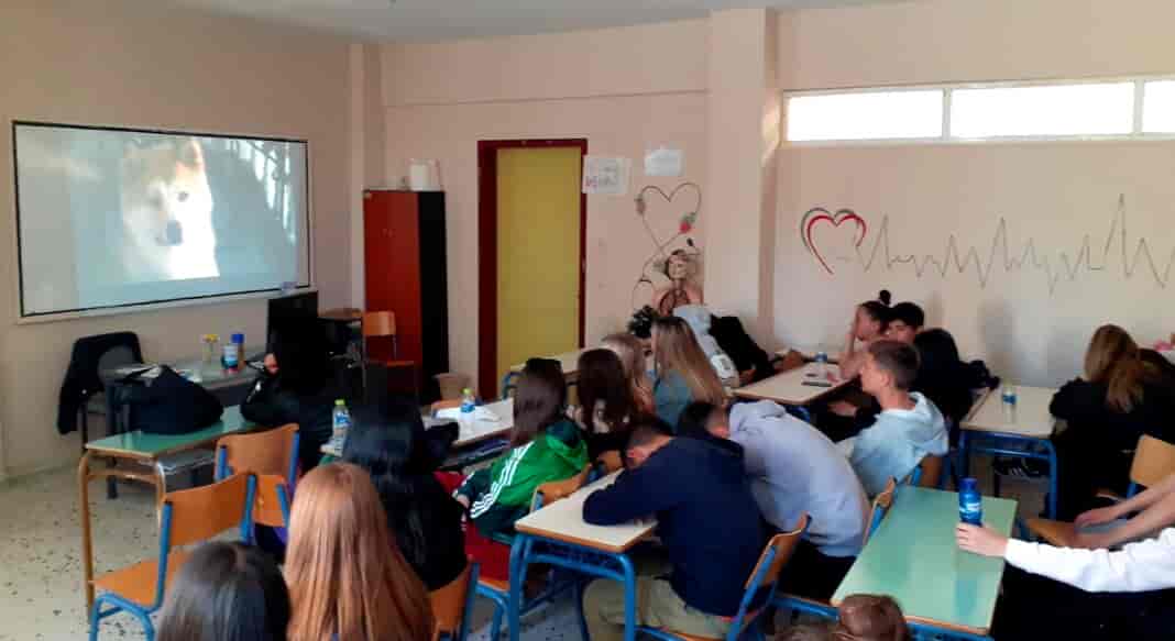 Δράση στο ΕΠΑΛ Τυρνάβου για τη Σχολική Ημέρα Φιλοζωίας