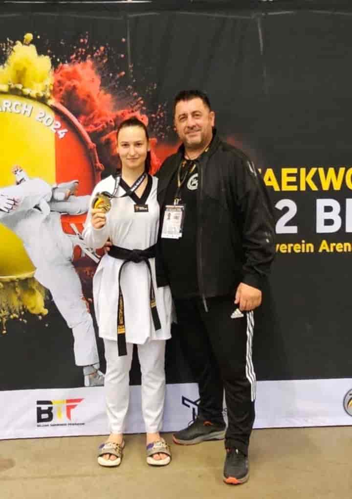 ntovas Στην Εθνική ομάδα Ταεκβοντό η Γιώτα Μαστοροδήμου του συλλόγου