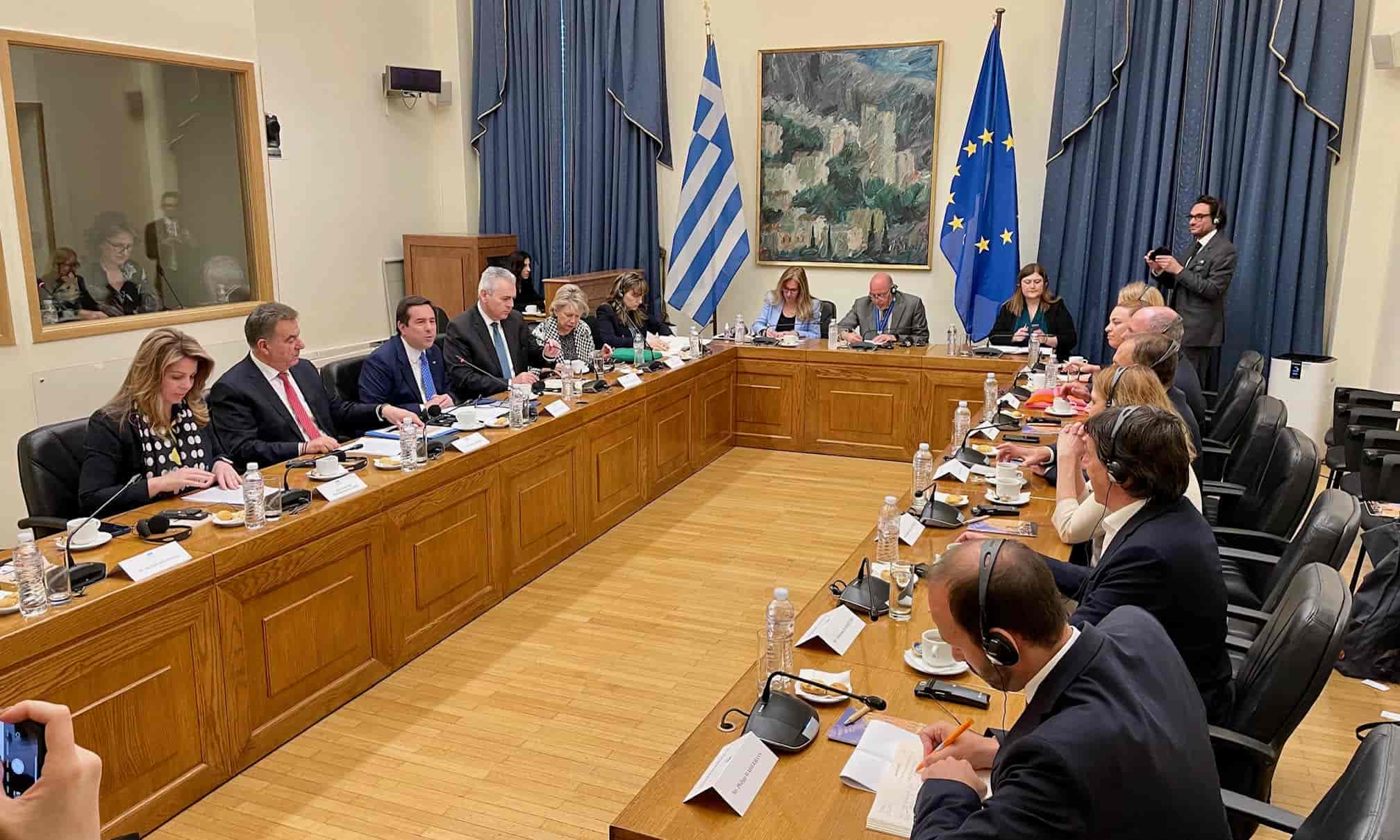 Μ. Χαρακόπουλος με Αυστριακούς βουλευτές: “Περισσότερη Ευρώπη” σημαίνει αλληλεγγύη και κοινή εξωτερική και αμυντική πολιτική (φωτό)