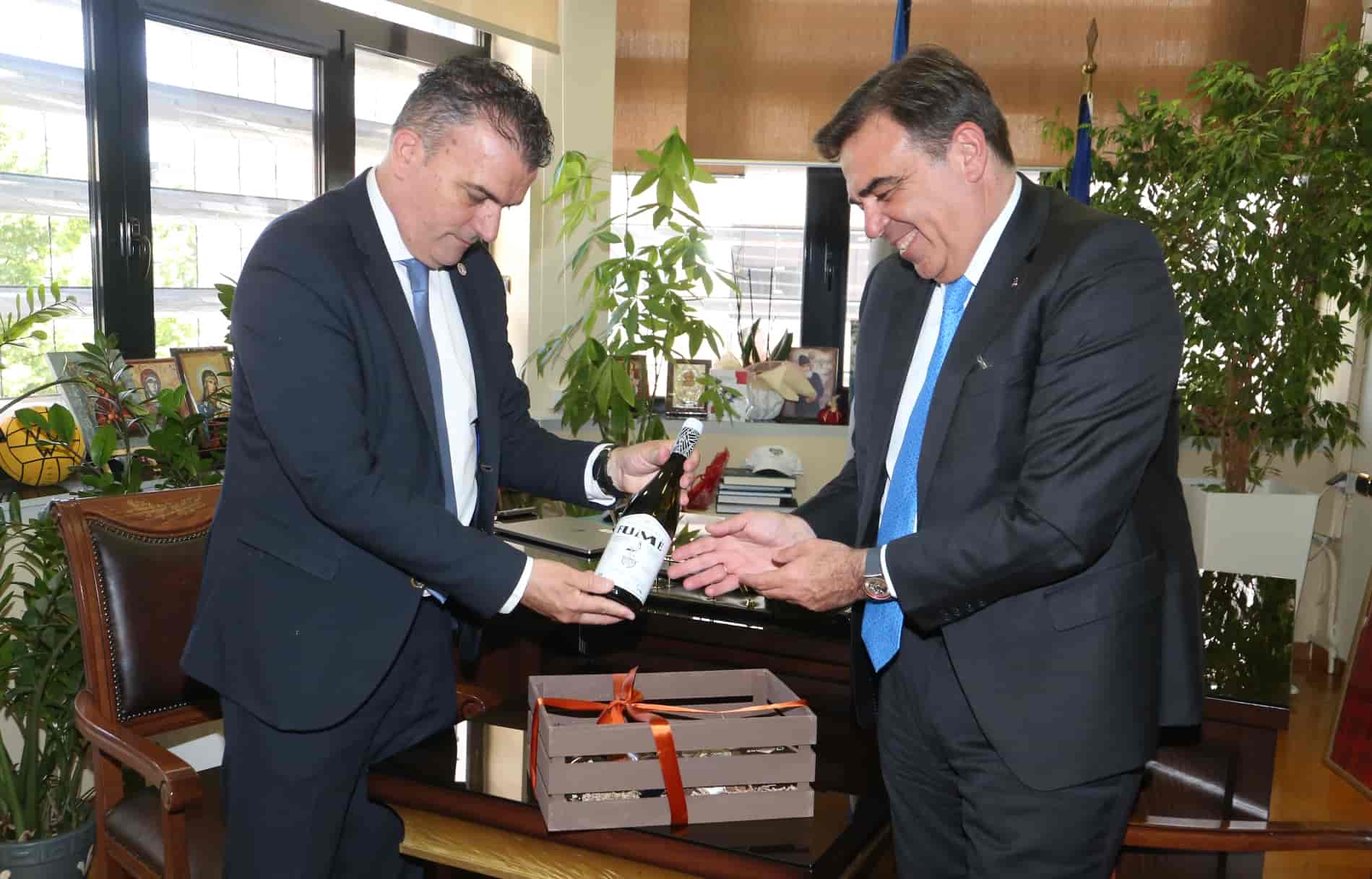 Συνάντηση Δημάρχου Λαρισαίων, κ.Θανάση Μαμάκου με τον Αντιπρόεδρο της ΕΕ, κ.Μαργαρίτη Σχοινά - Στο επίκεντρο της ευρωπαϊκής ατζέντας η Λάρισα