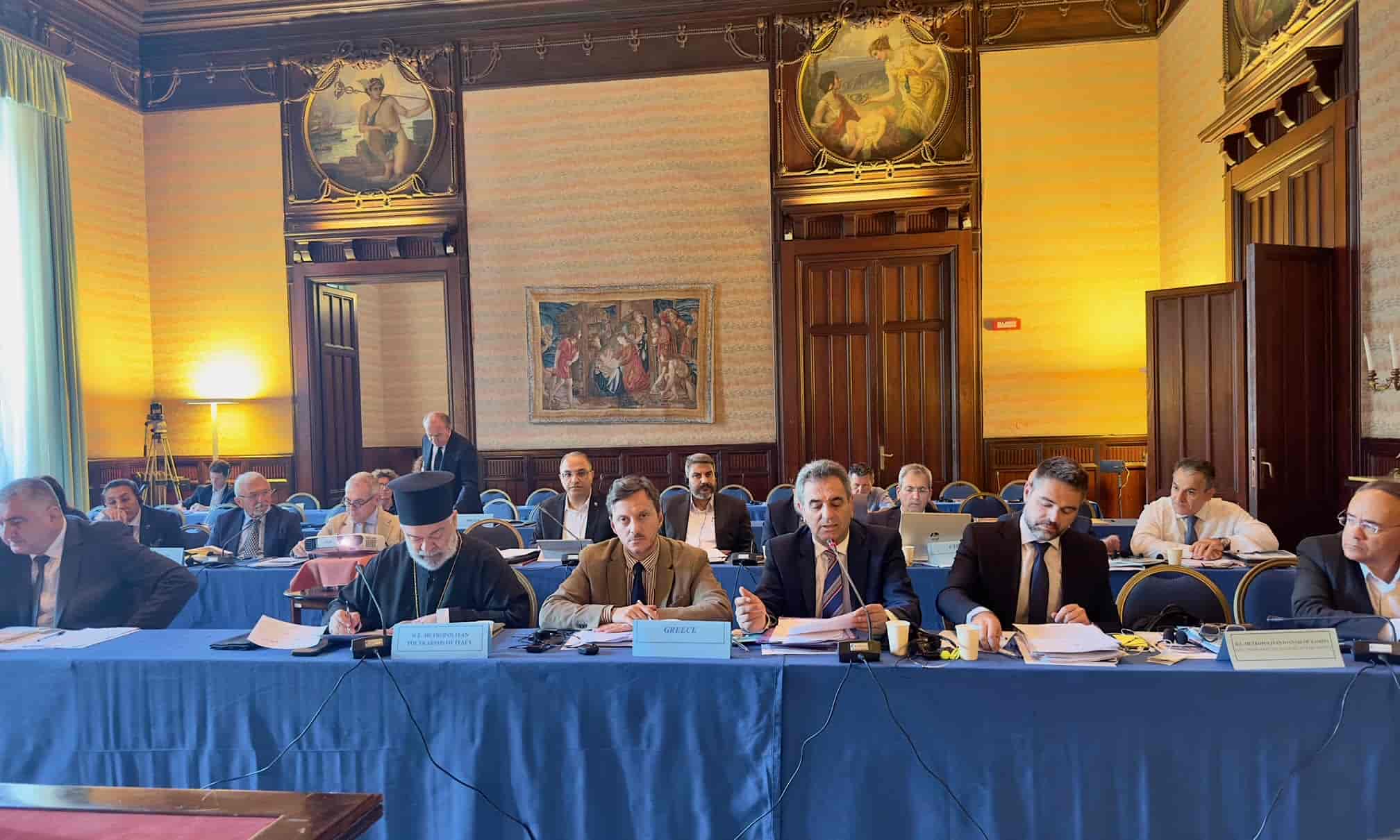 Μ. Χαρακόπουλος στη Γ.Σ. της ΔΣΟ στο Παλέρμο: Η απεμπόληση των χριστιανικών αξιών υπονομεύει