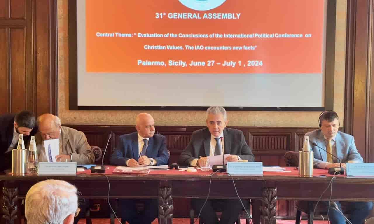 	Μ. Χαρακόπουλος στη Γ.Σ. της ΔΣΟ στο Παλέρμο: Η απεμπόληση των χριστιανικών αξιών υπονομεύει 