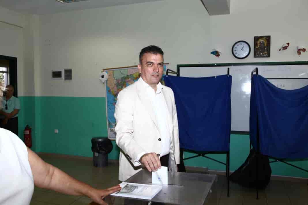 Στην κάλπη ο Θανάσης Μαμάκος: «Καλώ τους πολίτες να έρθουν στις κάλπες και να ασκήσουν το εκλογικό τους δικαίωμα με σύνεση και νηφαλιότητα»