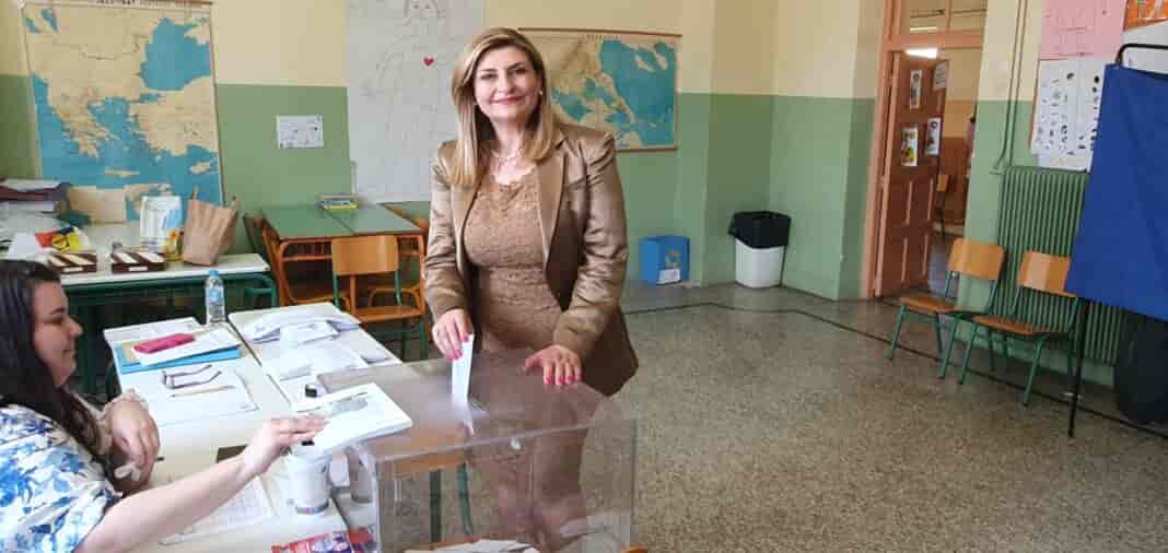 Ε.Λιακούλη : «Σήμερα ψηφίζουμε για το μέλλον της Ευρώπης και της Ελλάδας»