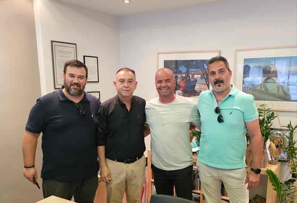 Συνάντηση Δ.Παπαλέξη με Χ.Κέλλα
