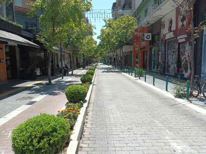 Ανύπαρκτο το πράσινο στη Λάρισα