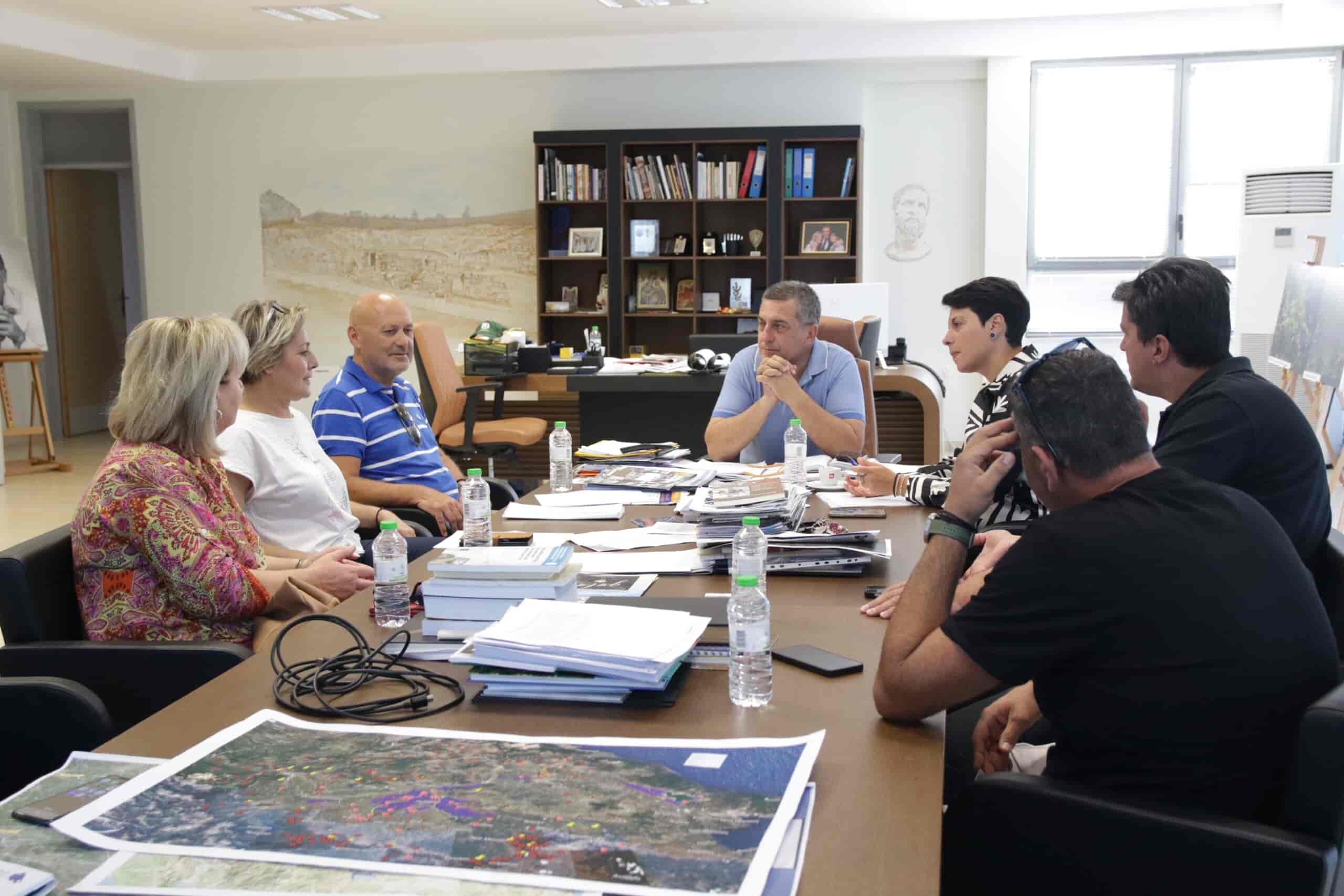 Συνάντηση Περιφερειάρχη Θεσσαλίας  με το  Προεδρείο του Σωματείου Βενζινοπωλών Λάρισας