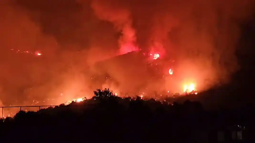 Πυρκαγια στην Ευβοια