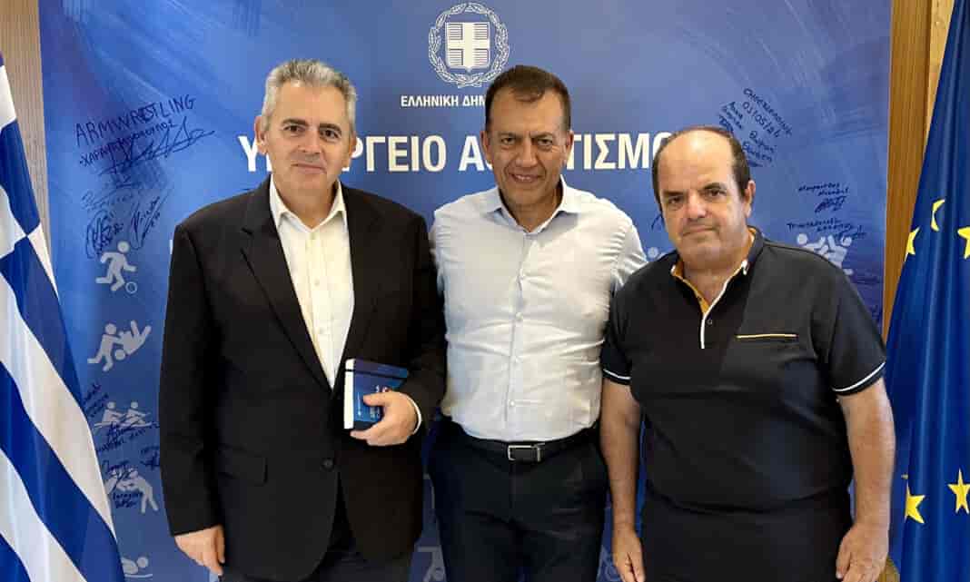 Μ. Χαρακόπουλος στον Υπ. Αθλητισμού: Αναβάθμιση της ποδηλασίας στη Λάρισα