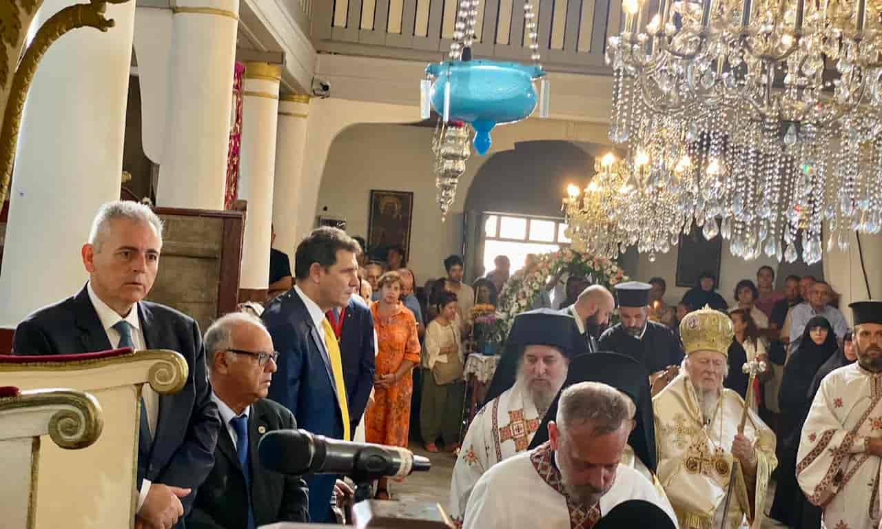  Μ. Χαρακόπουλος με Οικουμενικό Πατριάρχη στην Ίμβρο: Αχτίδα αναγέννησης στη ρωμαίικη Ίμβρο