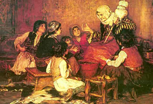 Παραμυθοαφήγηση στην πλατεία της Κουτσουπιάς