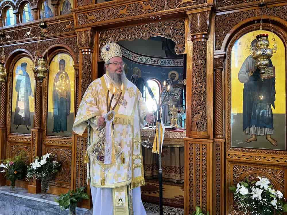 Διπλή γιορτή στον Πυργετόn̈ Απόδοση της Κοιμήσεως της Θεοτόκου και η εορτή του Αγίου Κοσμά του Αιτωλού