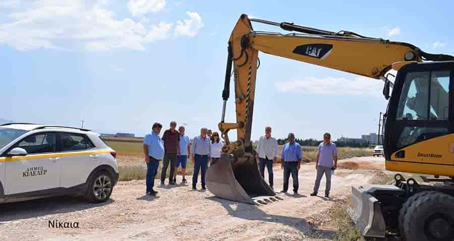 Συνεχίζεται με γοργούς ρυθμούς το έργο της αγροτικής οδοποιίας στο Δήμο Κιλελέρ