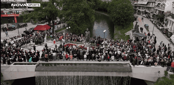 Το βίντεο της Ολυμπιακής Φλόγας στη γενέτειρα του Ασκληπιού στα Τρίκαλα 