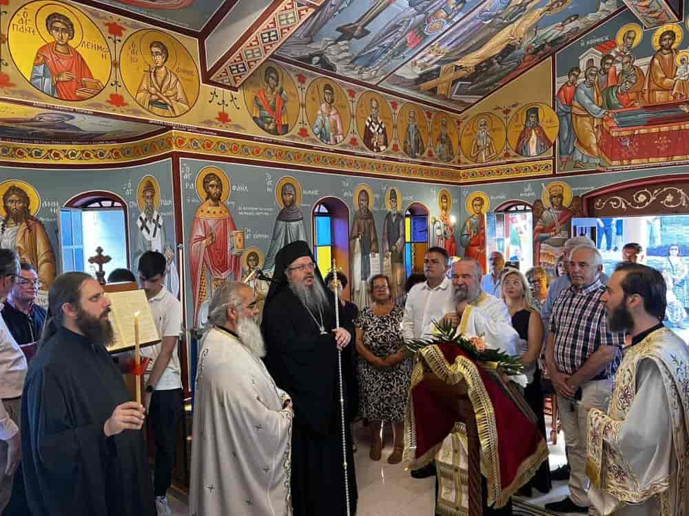 Θυρανοίξια του Ιερού Παρεκκλησίου της Παναγίας των Βλαχερνών και την Ιερά Παράκλησή Της στην Τερψιθέα